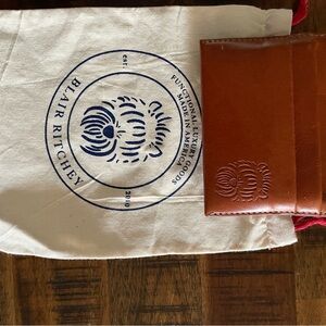 Blair Ritchey Leather Card Case Chestnut